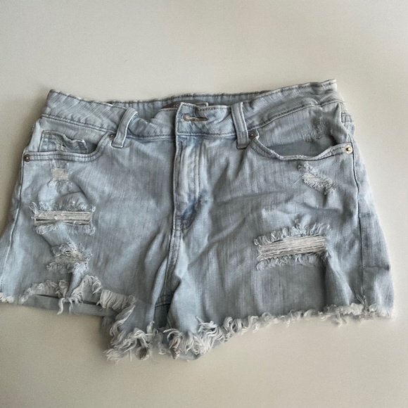 Soft & Stretchy Light Denim Blue Shorts by Just USA Jeans main image 1